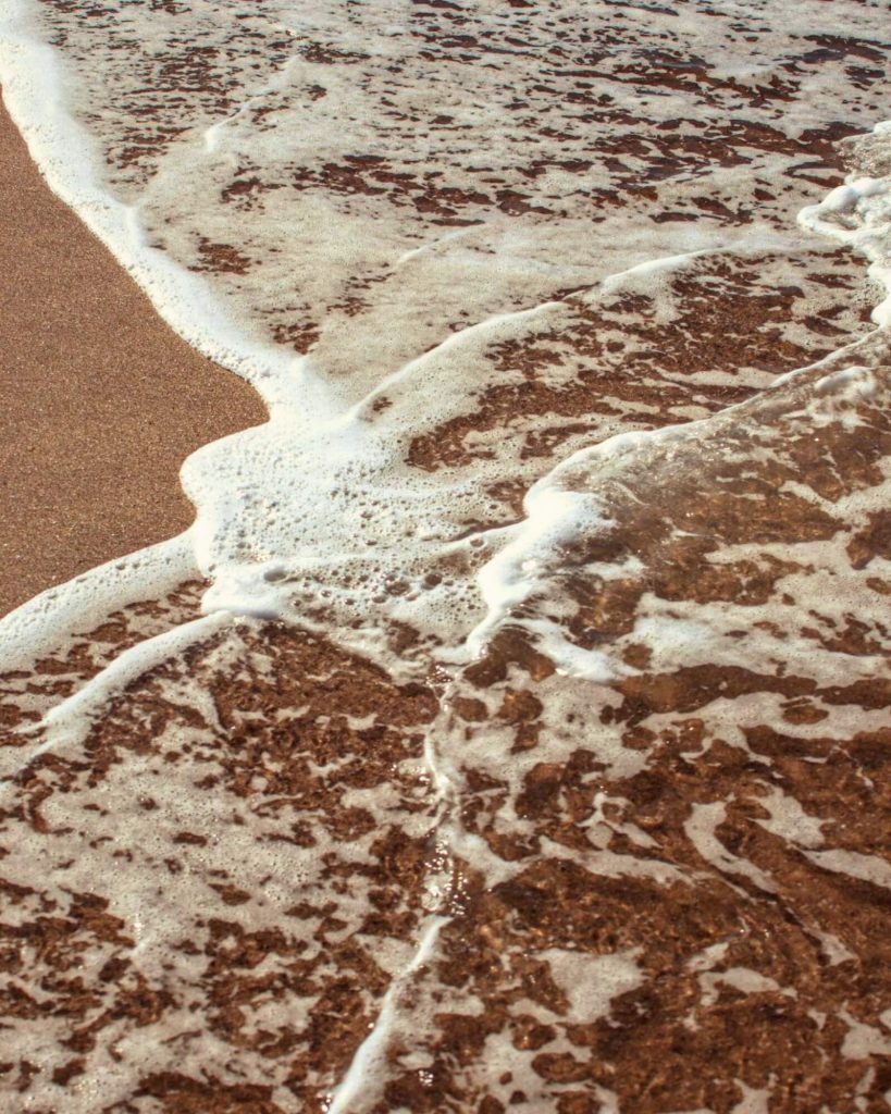 Early morning walk along Santa Teresa beach, Costa Rica